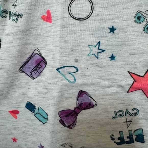 Lot Of 2 SO Girls Tops Size 14 & 16 Multi Color Cap Sleeves Flowy Graphic Print - Picture 16 of 16